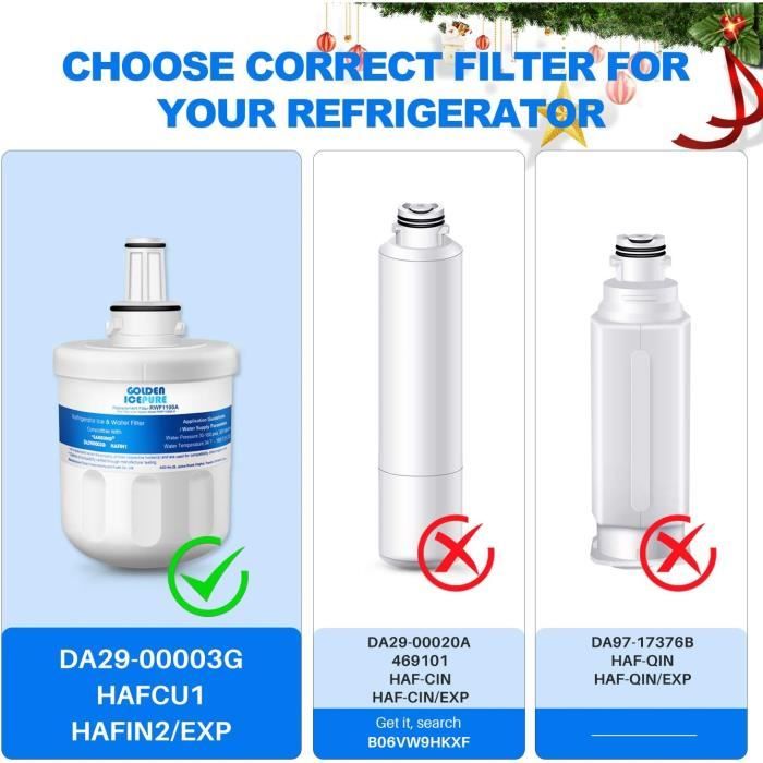 da29-00003g - Filtre à eau réfrigérateurs Samsung