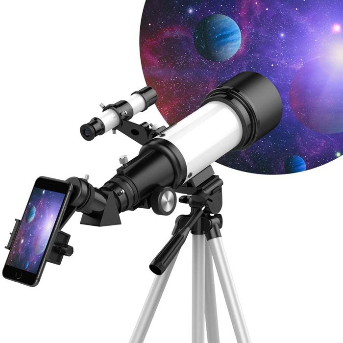 Télescope astronomique - RUMOCOVO - 400-70mm - Filtre lunaire - Trépied