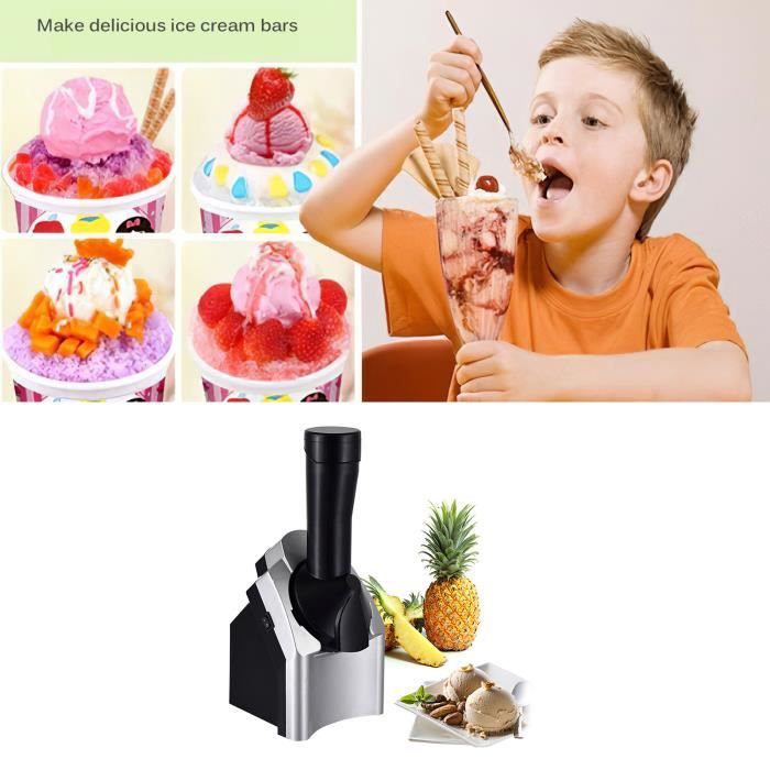 Sorbetière électrique aux fruits domestique sorbetière pour enfants,pour  faire des desserts à la crème glacée - Cdiscount Electroménager