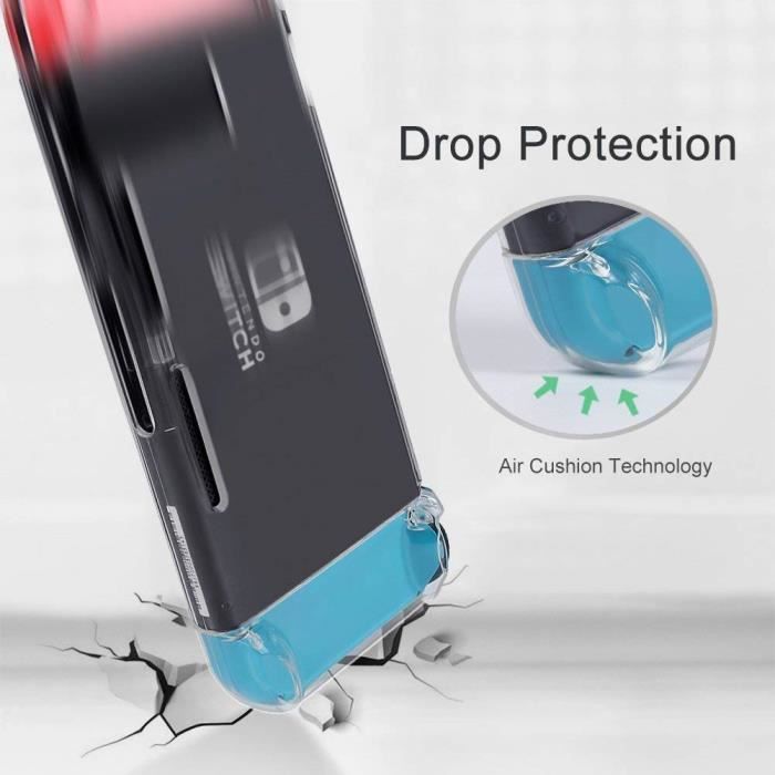 Ejoyous Étui de Protection, Coque Transparente en PC avec Poignée Antidérapante et Support de Film, Accessoire de Console de Jeu Antichoc pour 2000 3000 Joueurs, Utilisation en Voyage Ejoyous Étui de Protection, Coque Transparente en PC avec Poignée Antidérapante et Support de Film, Accessoire de Console de Jeu Antichoc pour 2000 3000 Joueurs, Utilisation en Voyage