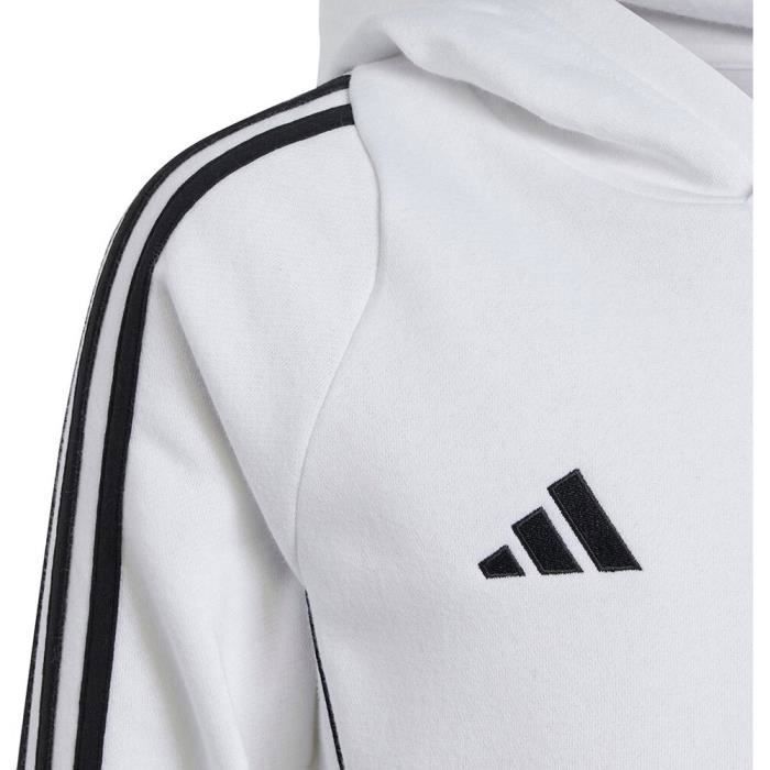 Sweat à Capuche Blanc Garçon HOLYFIELD - 10-12 Ans - Occasion - Poche Zippée