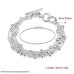 Bracelet Semainier En Argent Massif - Diamètre 6 Cm - 28 Grammes - Occasion