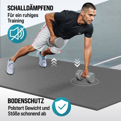 Tapis Mousse EVA MATANA 10mm - 20 Dalles Antidérapantes Gym Enfants
