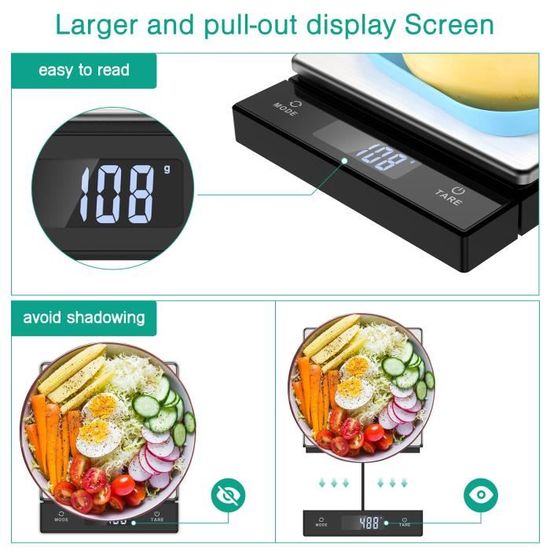 TFA Dostmann Balance de cuisine numérique Apple Pie, 50.2005.10