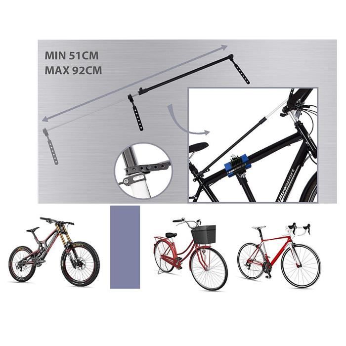 LESHP® OUTILLAGE CYCLE - KIT DE REPARATION CYCLE Pied d'atelier vélo, Pied  de réparation - Cdiscount Sport