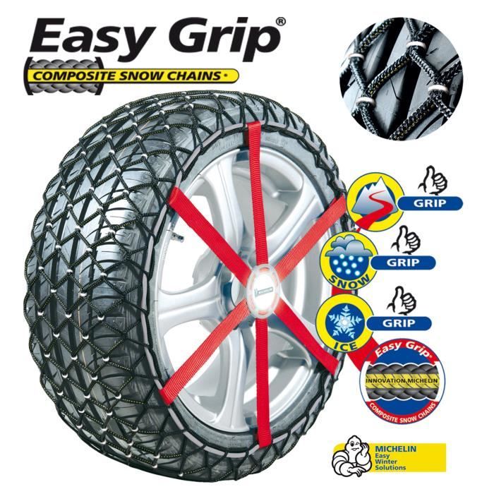 MICHELIN Chaines à neige Easy Grip N°G12 - Cdiscount Auto