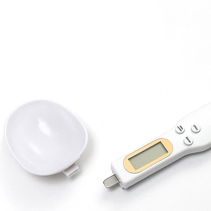 Cuillère Balance électronique Luqeeg – LCD, Outil De Cuisine Blanc – NEUF