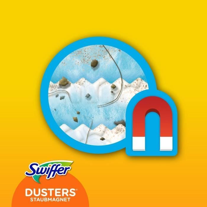 Recharges Swiffer Duster - Lot De 23 - Anti-Poussière 3x Plus Efficace Recharges Plumeau Swiffer