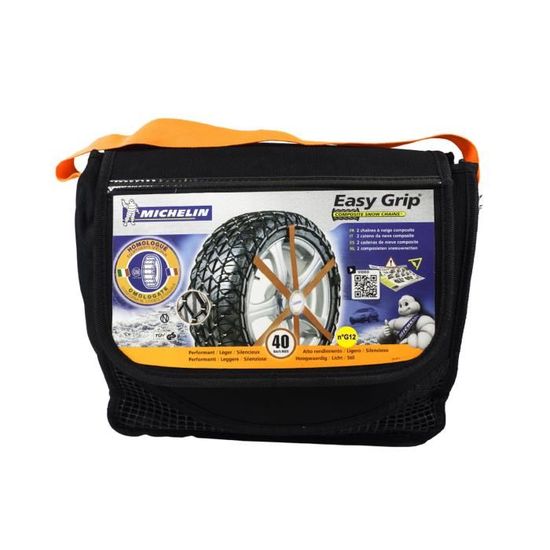 MICHELIN Chaines à neige Easy Grip 4x4 N°X12 - Cdiscount Auto