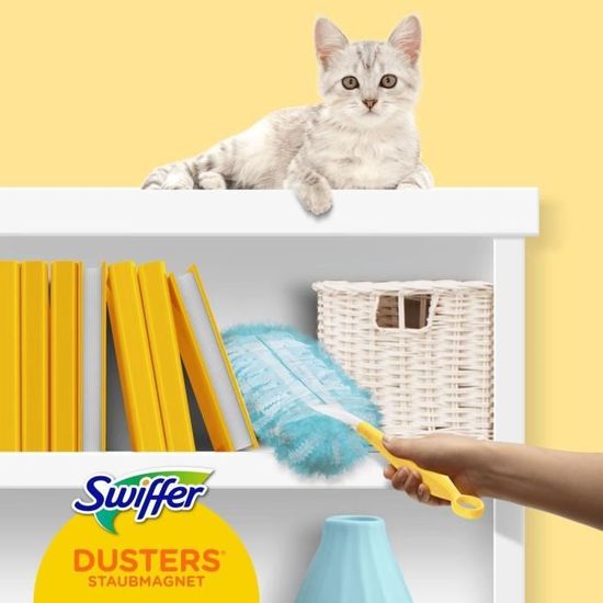 Grossiste Plumeau Attrape-Poussière XXL Kit Duster ( plumeau 2 recharges) - SWIFFER