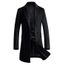 Trench homme de Marque luxe Automne et hiver revers à double boutonnage  manteau de laine classique Vêtement Masculin Noir - Achat / Vente manteau -  caban - Cdiscount