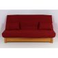 Housse Matelassee Pour Banquette Clic Clac 130 X 190 Borneo Prune