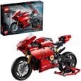 LEGO® Technic 42107 Ducati Panigale V4 R, Maquette Moto GP, Construction Moto Ducati, Jouet Moto, Enfants 10 Ans et Plus-0