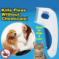 HK30847-Peigne anti poux electrique, Peigne pour chien, Brosse aspirateur pour chien, Détruisez puces, poux, Toilettage Peigne Bla-0