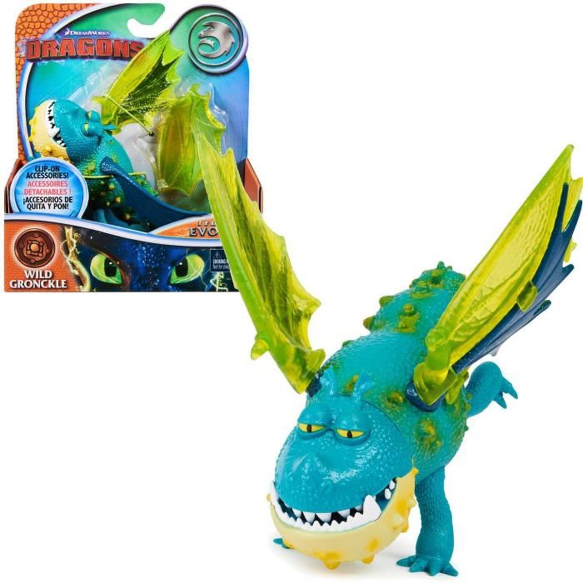 How to Train Your Dragon Legends Evolved Dragon Gronkiel Cdiscount