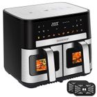 Friteuse sans Huile 10L MAGICFOX avec Fenêtre Visible, 9 Programmes, 2 Tiroirs, Panneau Tactile LED, Smart Finish&Match Cook -