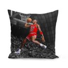 FABULOUS BIJOUX Housse de Coussin - Fabulous - Michael Jordan - 40x40 cm - Design Contemporain - Intérieur