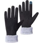 ZGEER Gants Femme Hiver, Gants Thermique Tactiles Anti Froid Gants Chaud Confortable pour Fille Mère Petite Amie Main