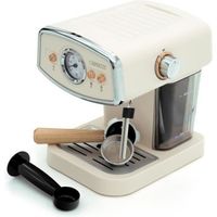 Machine à Café Espresso Caprizze Kai 1050W 15 Bars Semi-automatique Capacité 5 Tasses de Café Vaporisateur Couleur Blanc Mat