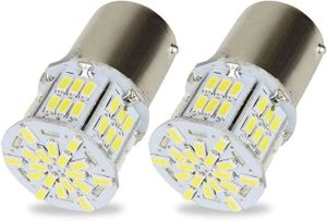 AMPOULE - LED argent 2x Ampoules 1156 BA15S P21W LED Lampe 3014 