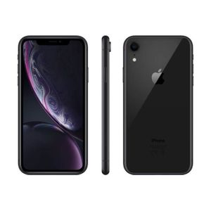 SMARTPHONE Apple iPhone XR 64Go Noir (Reconditionné)