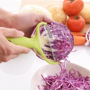 Couteau de Cuisine à chou trancheuse hachoir broyeur coupe-choucroute râpe  à salade de chou, argent - Cdiscount Maison