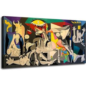 Tableau Decoration Murale salonPicasso Abstrait Femmes Murale Art Toile  Tableau Affiches et avec cadre 40x60cm[8475] - Cdiscount Maison