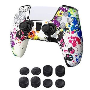 STICKER - SKIN CONSOLE Newseego Coque pour Manette PS5, Water Transfer Pr