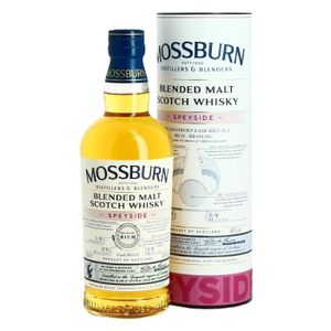 WHISKY BOURBON SCOTCH MOSSBURN SPEYSIDE Blended Malt Scotch Whisky