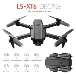DRONE LS-XT6 Mini WiFi FPV avec drone pliable en mode de