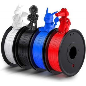 Geeetech Lot de bobines Filament pour imprimante 3D 1.75mm 