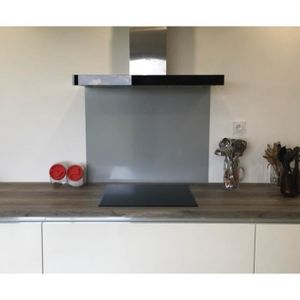 credence inox 120 x 50 cm epais 1 5 mm 1 face brosse pret a poser adhesive credence 90 cm cdiscount bricolage