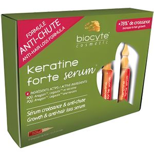 ANTI-CHUTE CHEVEUX Biocyte Keratine Forte Serum 5 ampoules