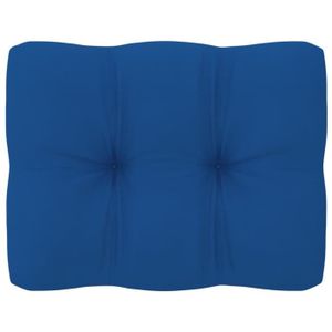 COUSSIN LIU-7385062433649-Coussin de canapé palette Bleu royal 50x40x10 cm