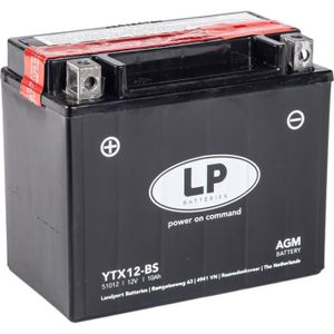 Batterie 12V 10AH YTX12-BS Gel 51012 für Kymco MXU 250 2005-2009