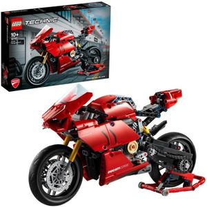 ASSEMBLAGE CONSTRUCTION LEGO® Technic 42107 Ducati Panigale V4 R, Maquette Moto GP, Construction Moto Ducati, Jouet Moto, Enfants 10 Ans et Plus