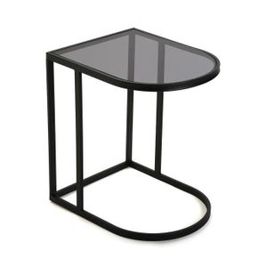 Table De Chevet En Metal Noir Achat Vente Pas Cher