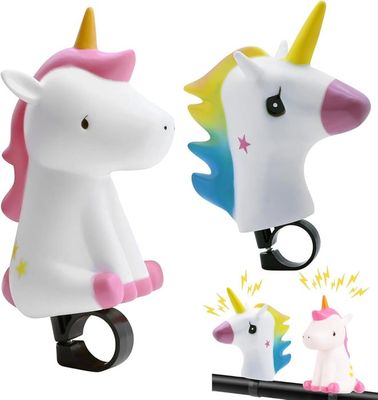 Sonnette Vélo Enfant LETTERASHQP Motif Dinosaure - Silicone, Sécurité Et Fun - Pour Guidons <2.5cm