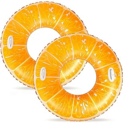 Anneau De Natation Gonflable Adulte – Bouée Piscine Rétro Rayée – Confortable 55-80 Kg – Idéale Plage, Lac Ou Piscine