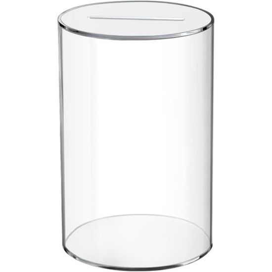 Tirelire <br />Transparente