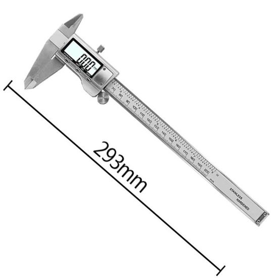 Pied à Coulisse Numérique 150 Mm - Écran LCD, Précision ±0,02 Mm, Pour Atelier Et Bricolage