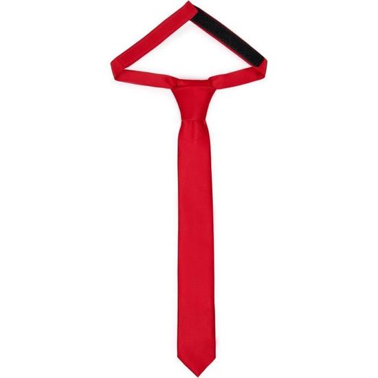 TigerTie Cravate Enfant à Rayures - Cravate Pré-Nouée Avec Élastique Ajustable