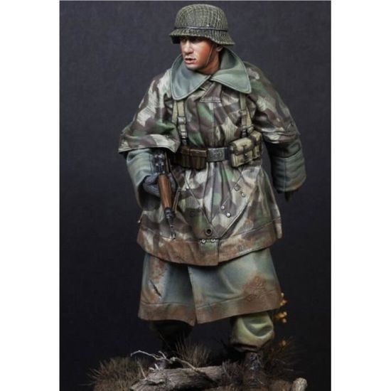 Figurine Military Police WW2 (Seconde Guerre Mondiale) #3 - Échelle 1/18, American Diorama