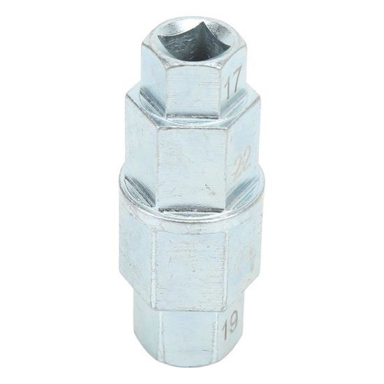 Clé à Essieu Hexagonal Pour Moto - Adaptateur 17/19/22/24mm Pour Suzuki - Acier Chrome-Molybdène - Outil Professionnel