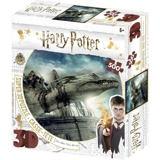 Harry Potter Hp Norbert 500 Pcs 3d Puzzle Puzzle Dragon Hermione Granger Jigsaw Cdiscount Jeux Jouets
