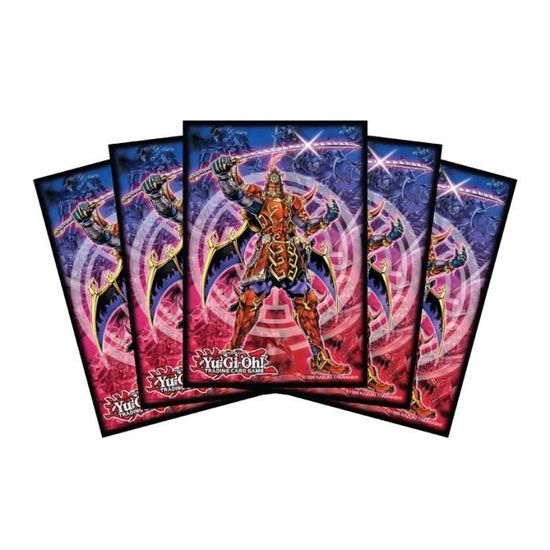 50 Protèges Cartes YuGiOh! Legendary Six Samoura Cdiscount Jeux Jouets