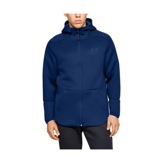 Sweat à Capuche Homme Crew Clothing Company - Bleu - Taille XL - Occasion Parfait