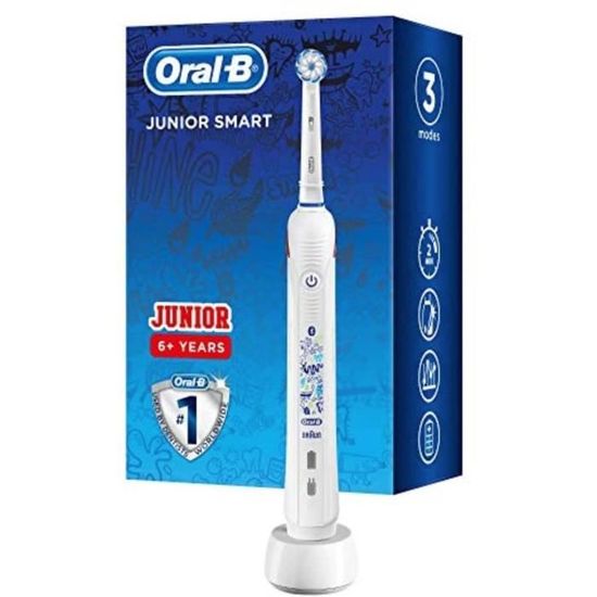 Brosse à dents électrique ORAL-B Junior Smart - Rechargeable - Enfant de 6 ans et plus