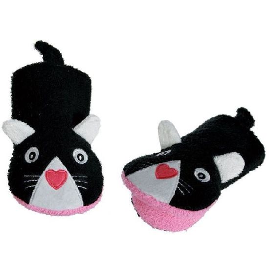 Gant De Toilette Coton Chat Avec Crochet Cdiscount Maison