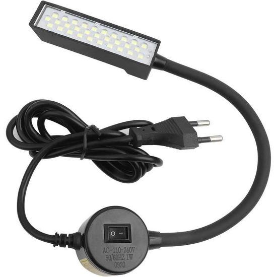 Lampe LED Machine à Coudre – Col De Cygne Magnétique 20cm, Interrupteur Flexible 220-250V